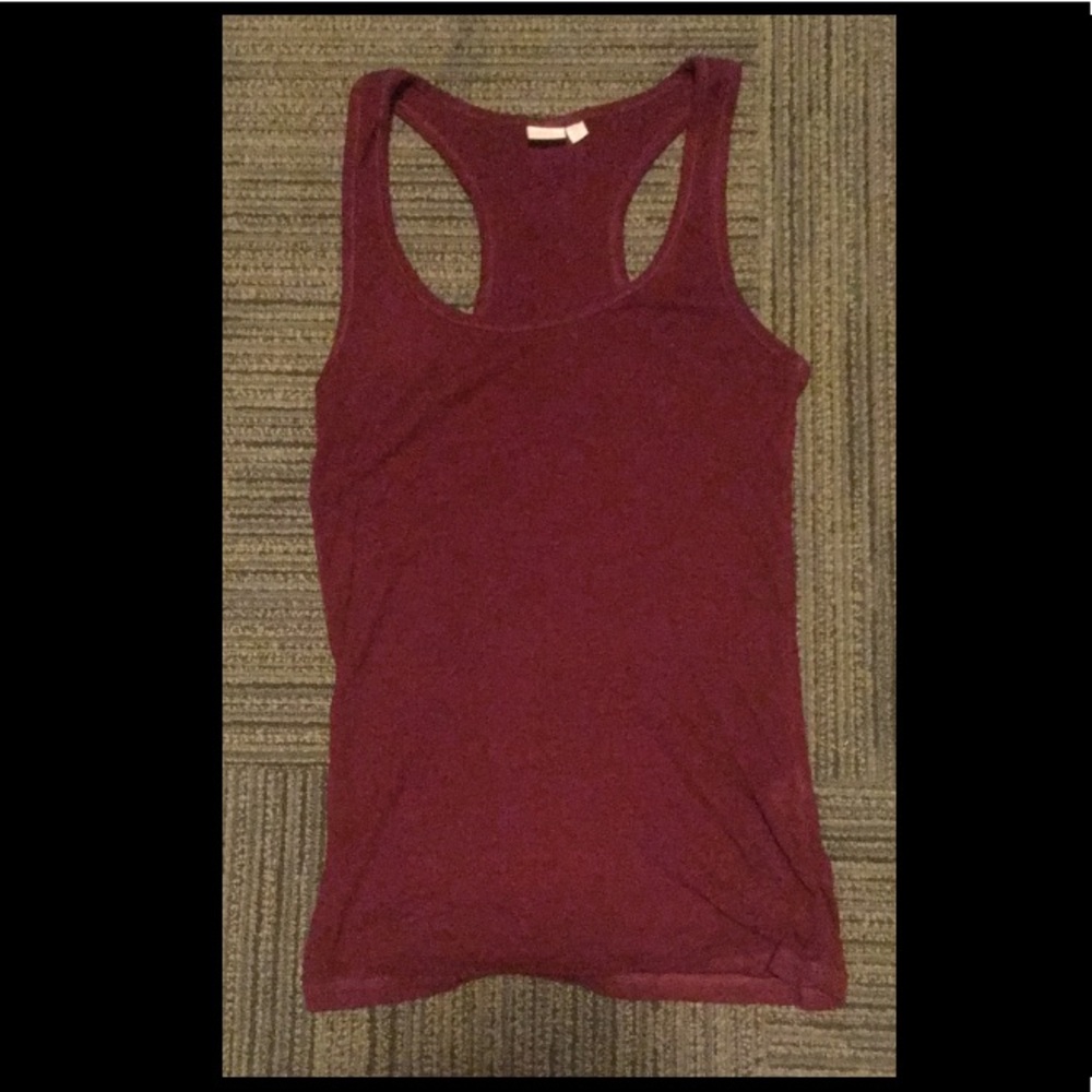 Red tank top